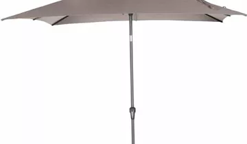 Siena Garden Avio Schirm 250x250 cm anthrazit / taupe Aluminium 