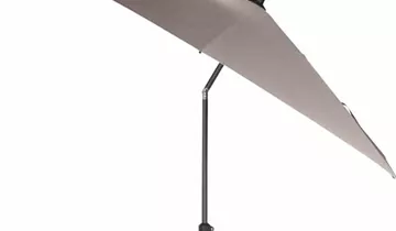Siena Garden Avio Schirm 250x250 cm anthrazit / taupe Aluminium 